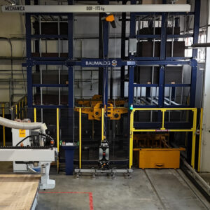 TwinTower storage at Temared - Station + Crane