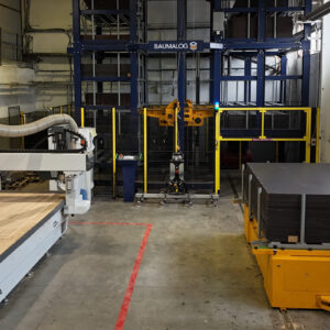 TwinTower storage at Temared - Station With Plywood